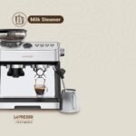 Lepresso Advanced Espresso Machine with Pressure Gauge - Silver - Image 7