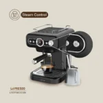 LePresso Retro Espresso Boiler Machine Gauge and Milk Steamer - Image 5