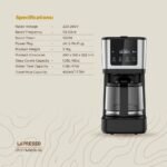 LePresso Rich Brew Coffee Machine Interactive Touch Display - Black - Image 11