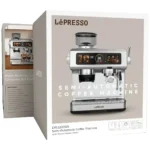 Lepresso Deliziosa Semi-Automatic Coffee Machine with Touch Control Panel - Silver - Image 3